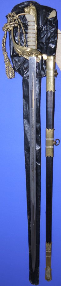 WW2 HMAS Implacable 1771 Squadron Fighter Pilots Sword, Sold