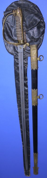 WW1 era British Royal Navy Officer's Sword, Sold