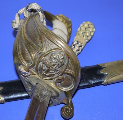 George V British RNR Officer's Sword