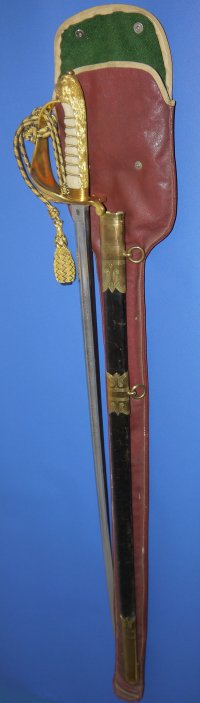 WW2 British Royal Navy Officers Sword, Sold