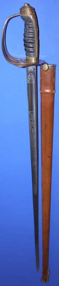 WW1 British Army Service Corps 1892P Officer’s Sword