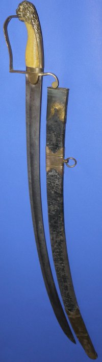 Napoleonic British Senior Infantry Officer's Sabre, Sold