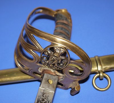 1854P British Senior Infantry Officer's Sword