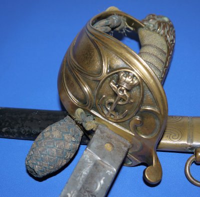 Victorian British Royal Naval Officer's Sword