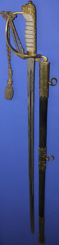1919 Wilkinson Gieves RN Officer's Sword, Sold