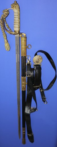 ERII British Royal Naval Officer's Wilkinson Sword, Sold