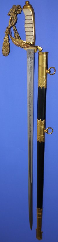 WW2 British RN Master-at-Arms Sword, Sold