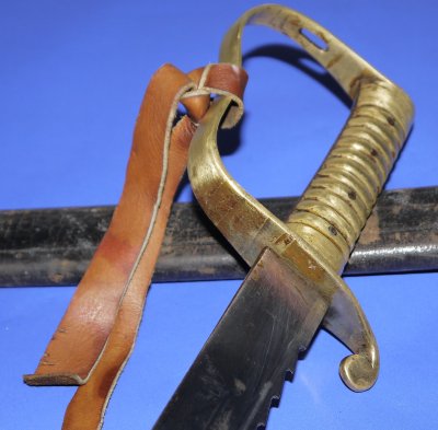 British 1856P Pioneer Saw Back Sword