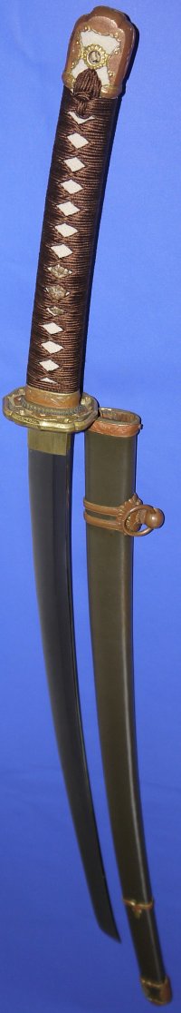 WW2 Japanese Army officer's Shin Gunto Katana, Sold