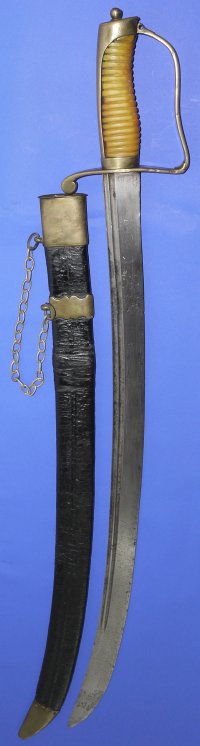 Revolutionary War British Infantry Officer's Sword, Sold