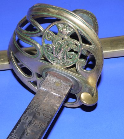 Victorian British Senior Infantry Officer's Sword