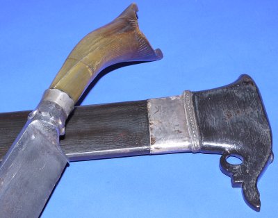 18C/19C Horn Layered Steel Sulawesi Klewang