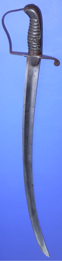 Waterloo British Light Cavalry Officer's Sabre w/ French Blade, Sold
