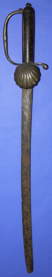Rare 18C English Naval Cutlass