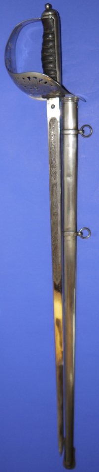 Early ERII Cypher British Infantry Officer’s Sword