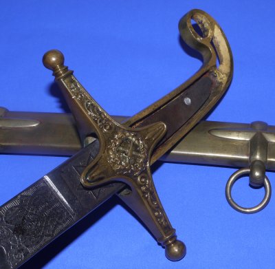 Victorian British Army General's Mameluke Sword