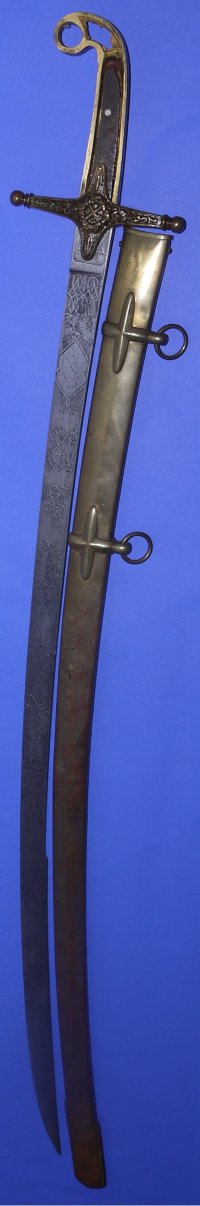 Victorian British Army General’s Mameluke Sword