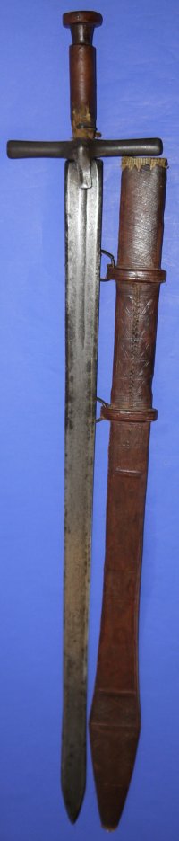 19C Sudanese Kaskara Sword