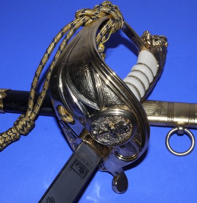 Firmin British ERII Royal Naval Officer's Sword