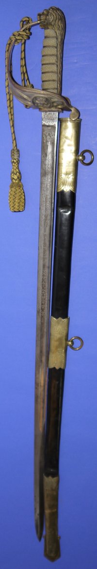 WW1 Goff British Royal Naval Officer’s Sword
