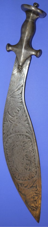 1800’s Indian Tulwar Hilted Kukri Short Sword