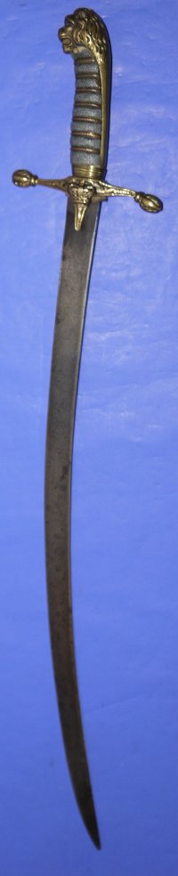 Victorian West Indies Senior Musician’s Shortsword