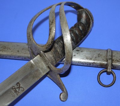 British Brazilian 1821p Cavalry Troopers Sword