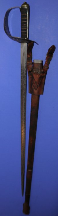Plain Bladed GV British Infantry Officer’s Sword