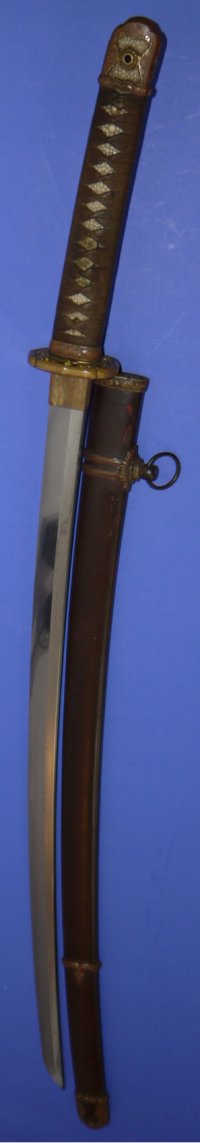 WW2 Japanese Shin Gunto w/ Earlier Blade