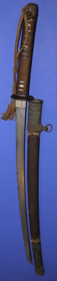 WW2 Japanese Army Officer's Shin Gunto Katana, Sold