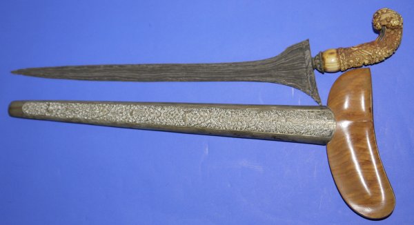 Silver & Bone Maduran Keris Iras