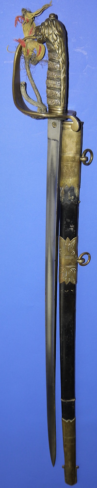 Victorian British Royal Naval Officer's Sword, Sold