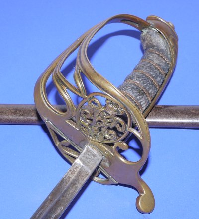 Victorian Leicestershire Regt Infantry Officers Sword