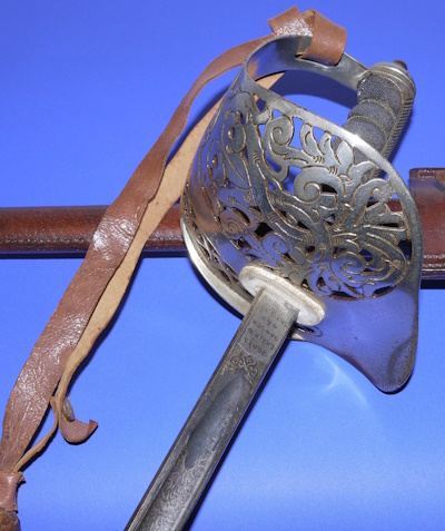King George 6th British Infantry Officer's Sword